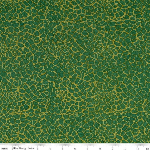 Batiks Elementals Grass (1yard)