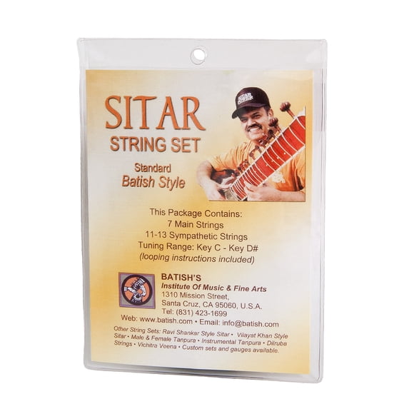Batish Sitar String Set Pro Standard