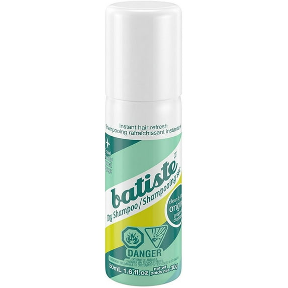 Batiste Dry Mini Shampoo, Original 1.60 oz (Pack of 3)