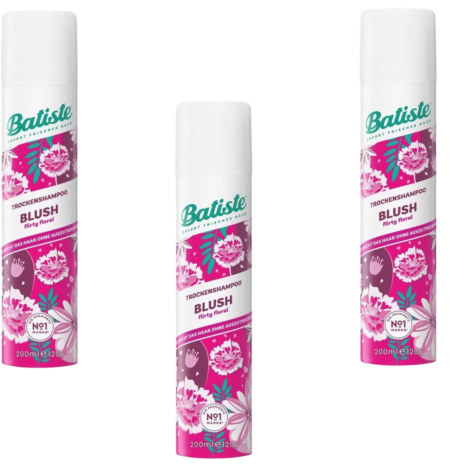 Batiste Dry Shampoo, Blush 6.73 oz (Pack of 3)