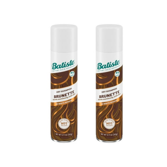 Batiste, Dry Shampoo, Brunette, 5.71 oz. -Packaging May Vary Pack of 2