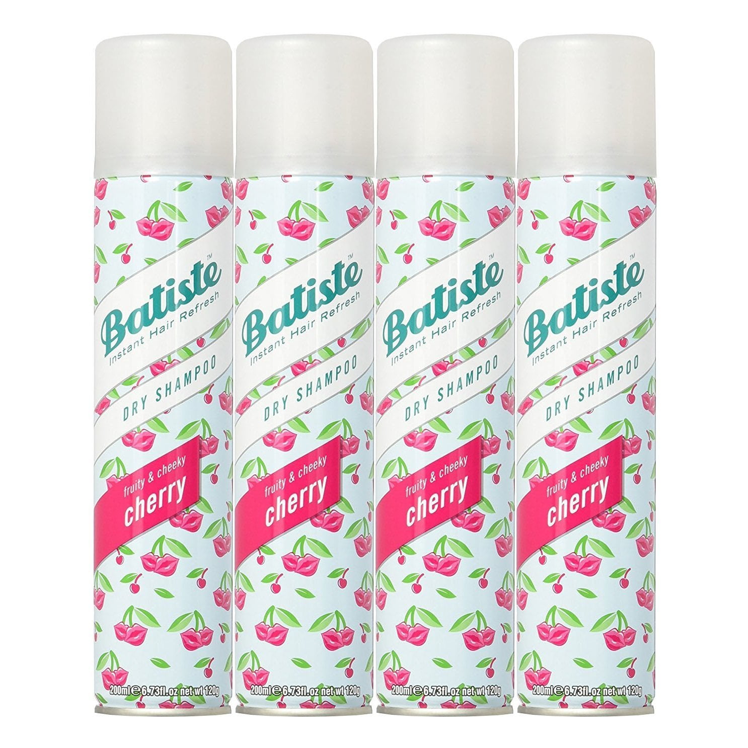 Batiste Dry Shampoo, Cherry 6.73 oz Pack of 4