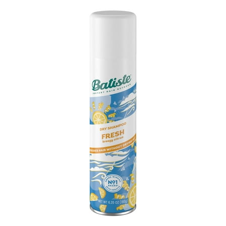 Batiste Dry Shampoo, Fresh Fragrance, 6.35 oz- Packaging May Vary