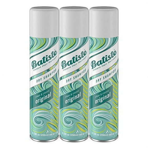 Batiste Dry Shampoo Original Fragrance, 3 Pack, 4.2 Oz