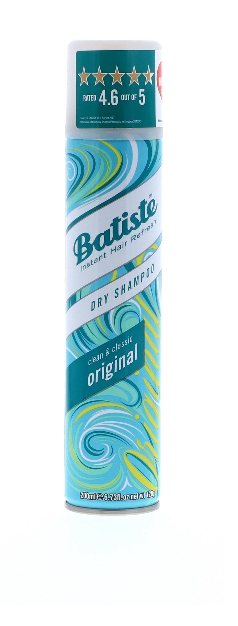 Batiste Dry Shampoo, Original Fragrance Original, 5 Count