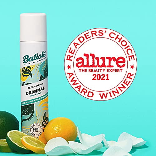 Batiste Dry Shampoo, Original Fragrance, Refresh Hair and Absorb Oil