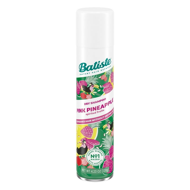 Batiste Dry Shampoo, Pink Pineapple Fragrance, 4.23 OZ. - Packaging May Vary
