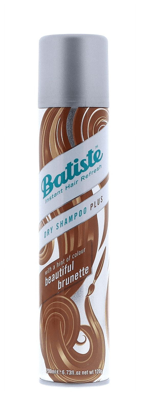 Batiste Dry Shampoo Plus, Beautiful Brunette 6.73 oz (Pack of 6)