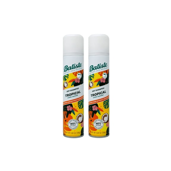 Batiste Dry Shampoo Tropical 2 Ct  3.81oz