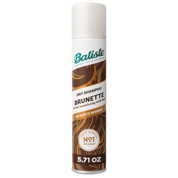 Batiste Dry Shampoo for Brunette Hair, Refresh Hair & Absorb Oil for Added Texture & Body, 5.71 oz