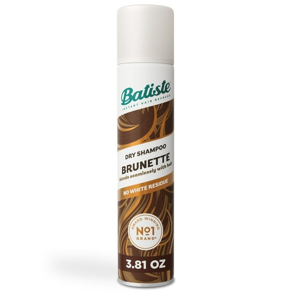 Batiste Dry Shampoo for Brunette Hair, Refresh Hair Between Washes, Adds Texture and Body, 3.81 oz