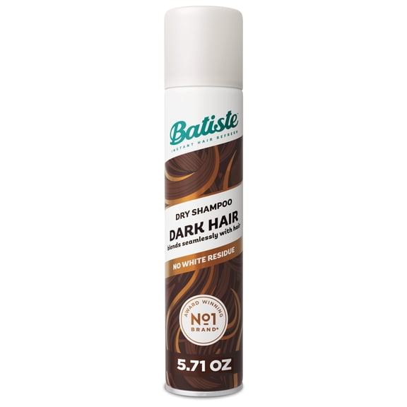 Batiste Dark Dry Shampoo, Instantly Refresh Hair & Absorb Oil Between Washes, 5.71 oz