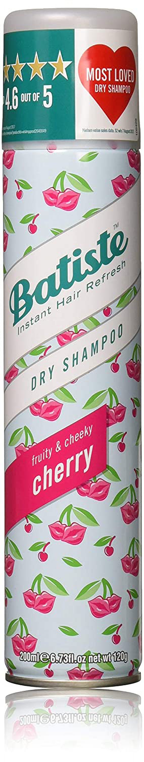 Batiste Shampoo Dry Cherry 6.73 Ounce 200ml 6 Pack