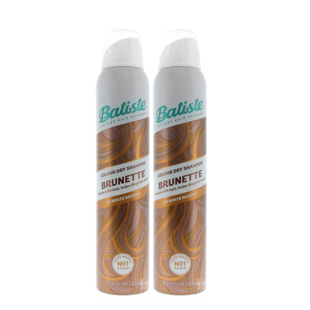 Batiste Dry Shampoo 200ml 2Pack Instant Hair Refresh Color