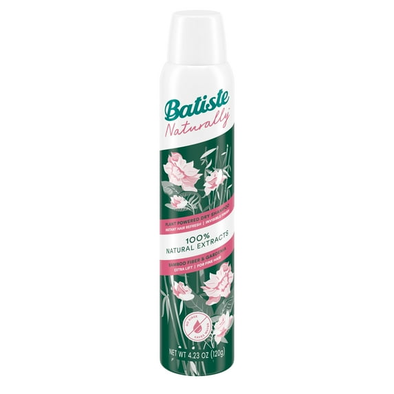 Batiste Naturally Bamboo Fiber Gardenia 4.23oz.