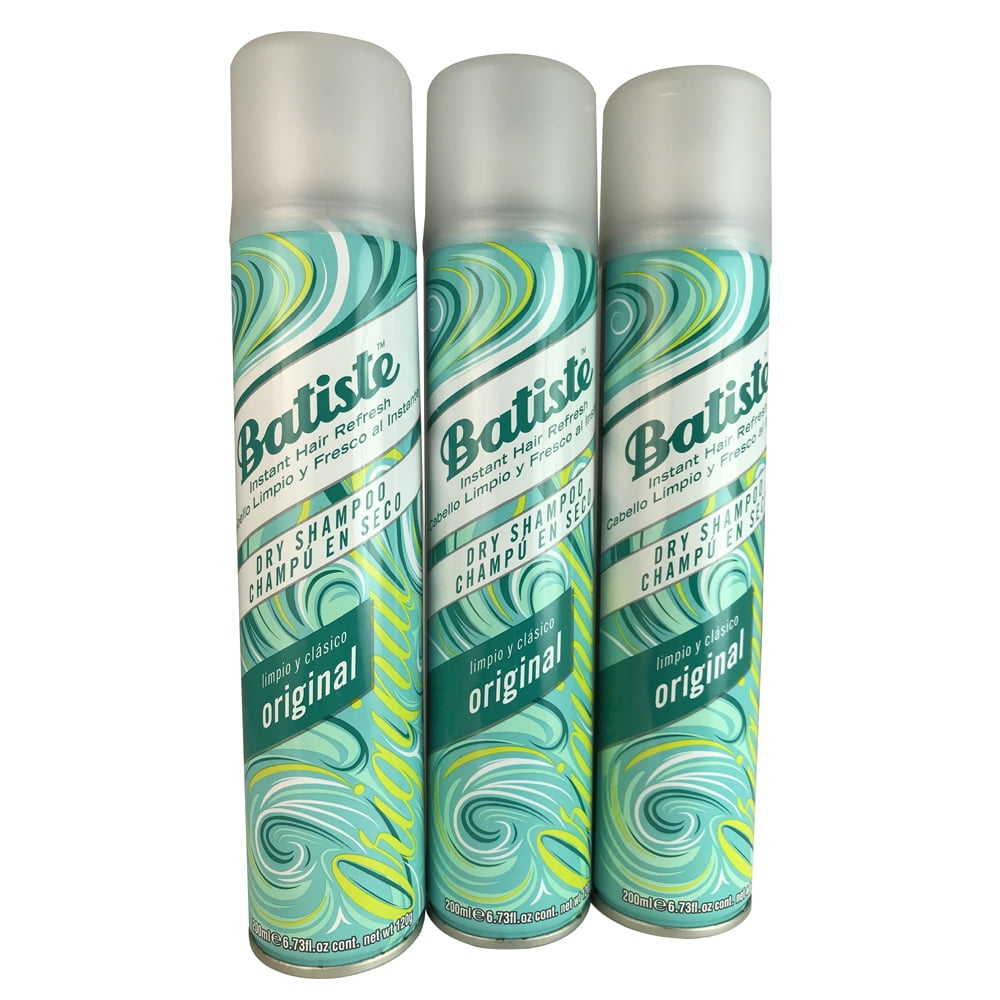 Batiste Original Dry Shampoo 3.81 oz each 3 Pack