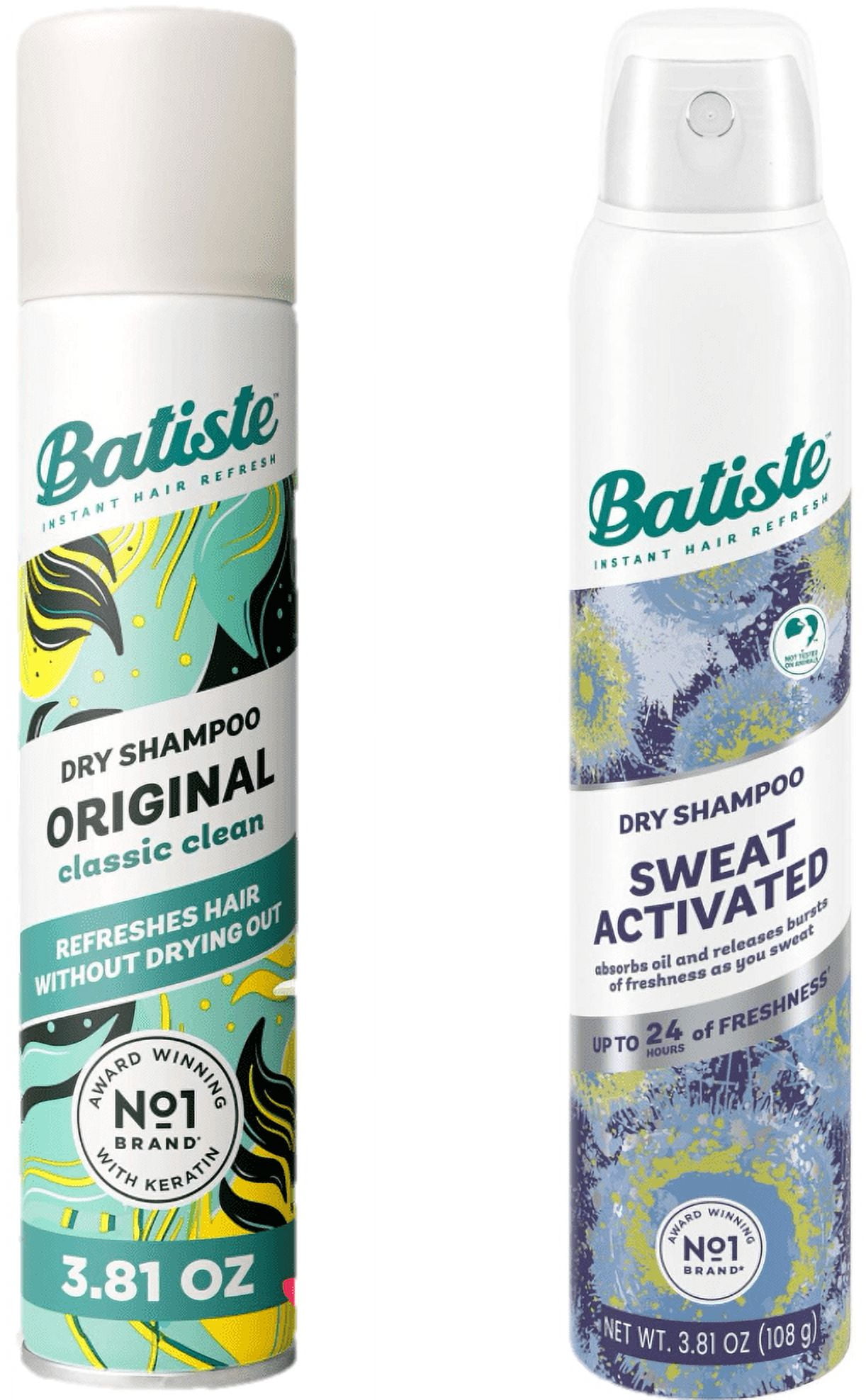 batibati  Batiste Original Fragrance Dry Shampoo & Sweat Activated Dry