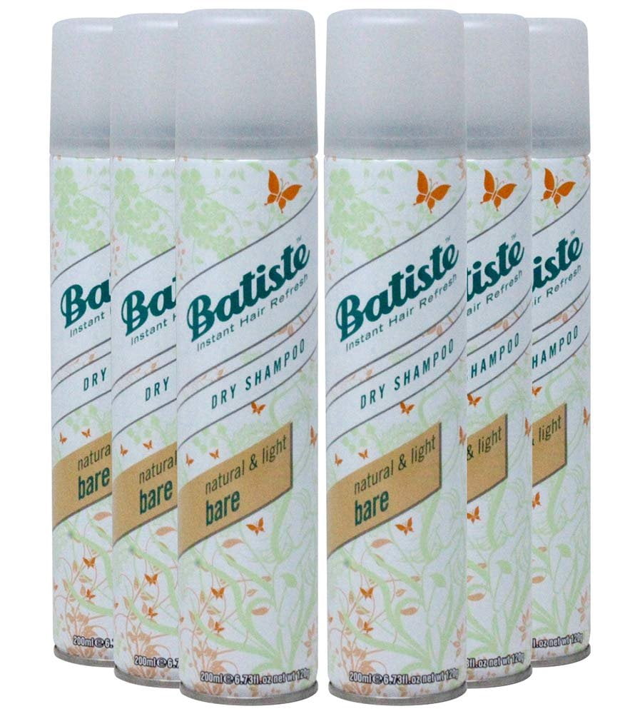 Batiste Shampoo Dry Bare 6.73 Ounce 200ml 6 Pack