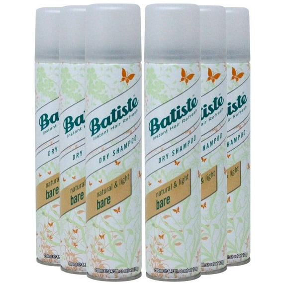 Batiste Shampoo Dry Bare 6.73 Ounce 200ml 6 Pack