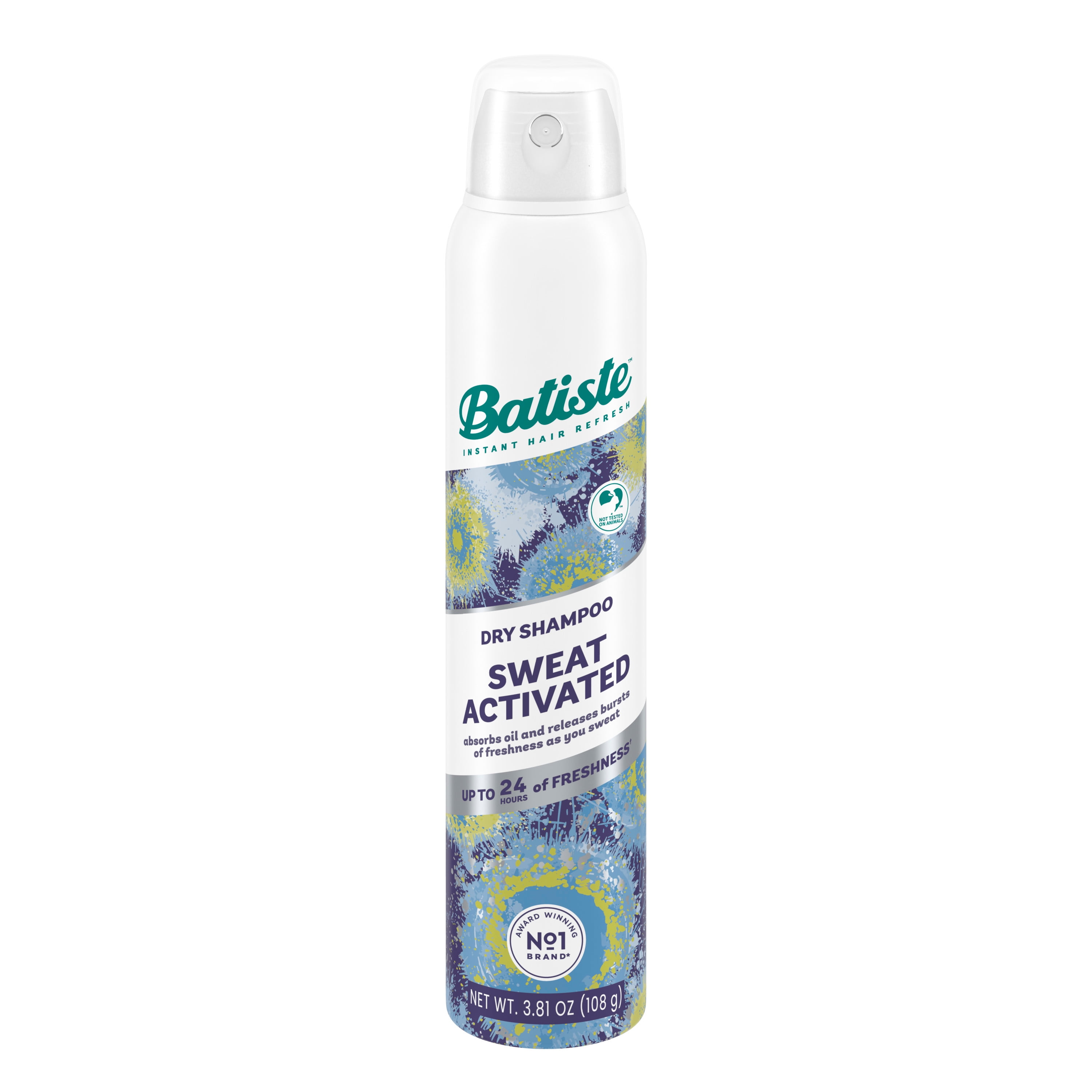 Batiste Sweat Activated Dry Shampoo, Absorbs Oil & Helps Reduce Sweat