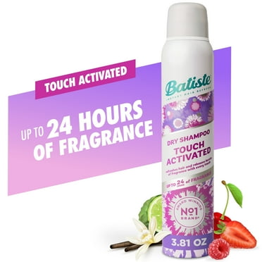 Batiste Touch Activated Dry Shampoo, Absorbs Oil with Scent Releasing Technology, 3.81 oz