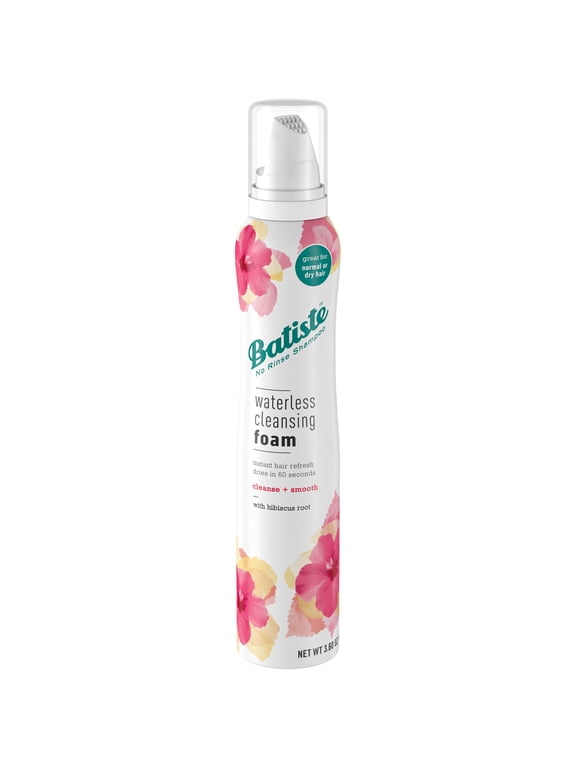 Waterless Cleansing Foam Cleanse and Smooth with Hibiscus Root, 3.60 OZ