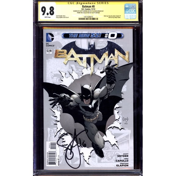 Batman #0 - CGC 9.8 Comic Book