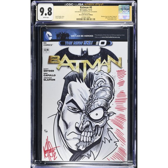 Batman #0 - CGC 9.8 Comic Book