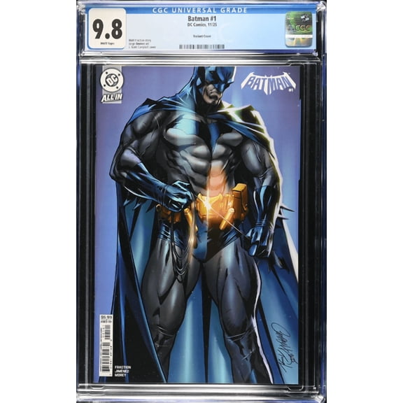 Batman 1 CGC Universal Series 9.8 J. Scott Campbell Variant A Trade LTD 1000