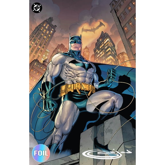 Batman 1 Sajad Shah ***SIGNED*** Variant B Virgin Foil LTD 1000
