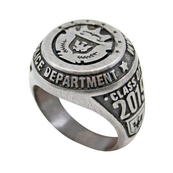 Batman 110557-10-Size 10 Batman Gotham Police Department Class Ring - Size 10