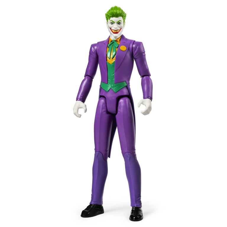 Batman 12-Inch The Joker Action Figure, Kids Toys for Boys Aged 3