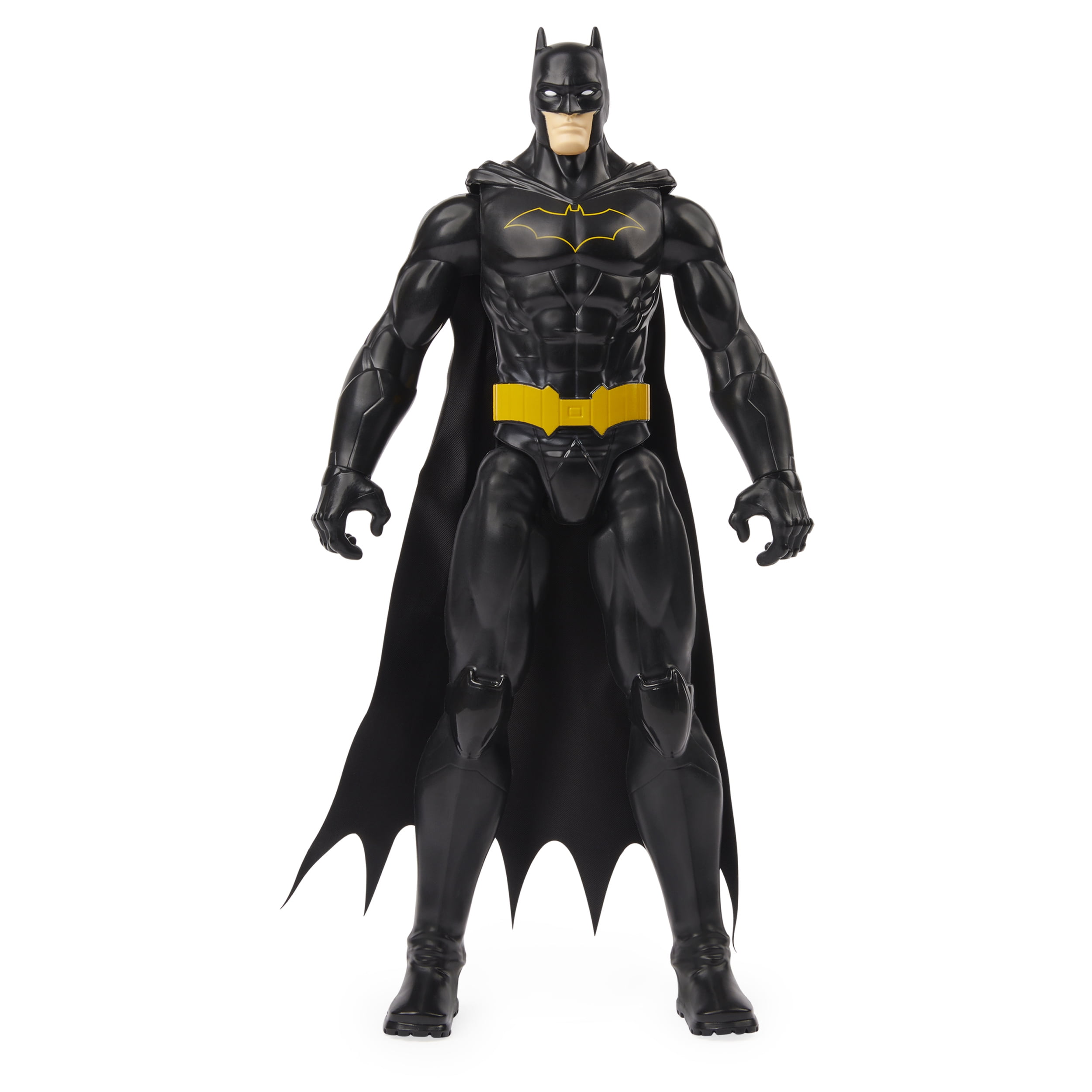 Batman 12-inch Action Figure (Black Suit), for Kids Aged 3 and up