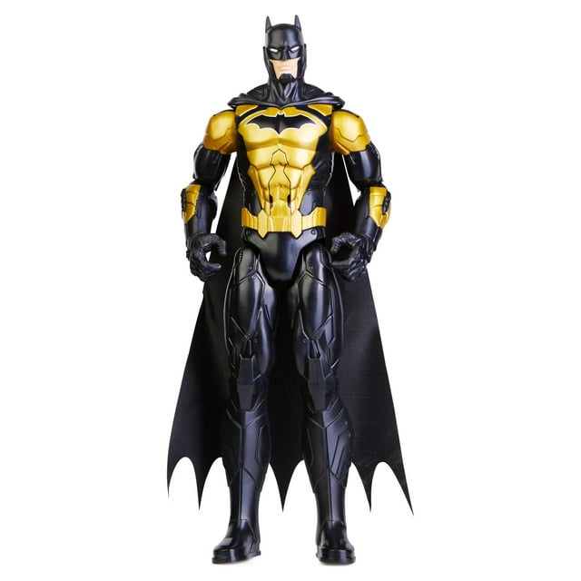 Batman 12-inch Attack Tech Batman Action Figure (Black Suit) - Walmart.com