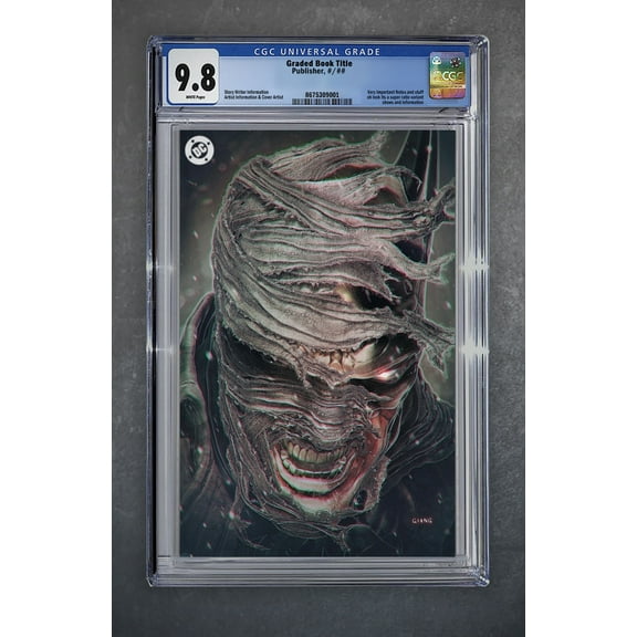 Batman 158 CGC Universal Series 9.8 John Giang Variant B Virgin LTD 1000 Hush 2 H2sh