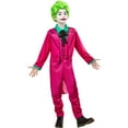 thumbnail image 1 of Batman 1966 The Joker Deluxe Costume for Kids by Rubies, Boys Small, 1 of 6