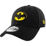 Batman 1989 Keaton Logo New Era 39Thirty Fitted Hat-Large/XLarge