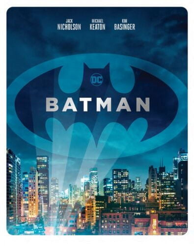 Batman (1989) Limited Edition 4K Steelbook + Bluray Catalog