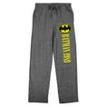thumbnail image 1 of Batman 1989 Movie Men's Heather Gray Sleep Pants-XL, 1 of 4