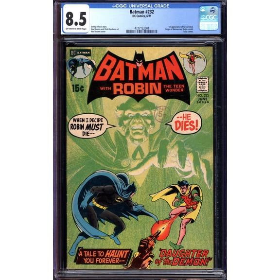 Batman #232 - CGC 8.5 Comic Book