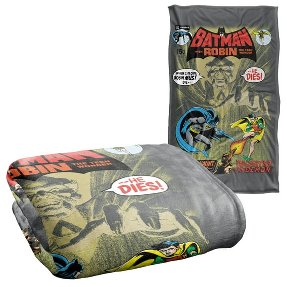 Batman #232 Cover Silky Touch Super Soft Throw Blanket 36" x 58"