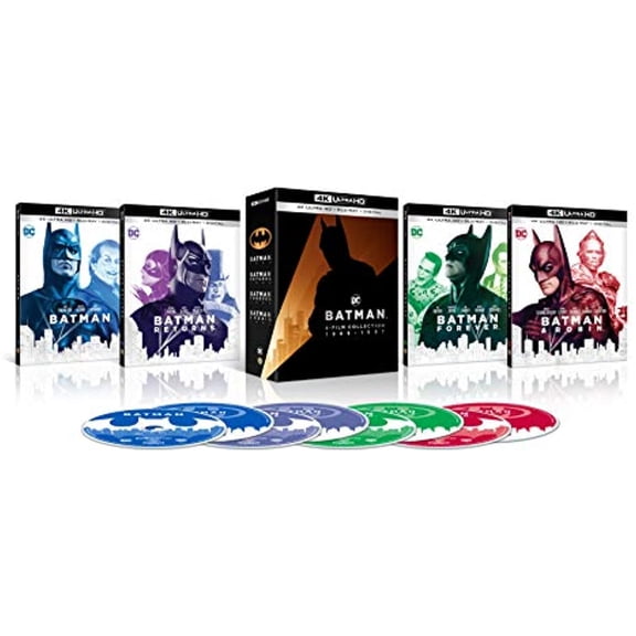 Batman 4-film Collection (4K Ultra HD + Blu-ray (Ultimate Collector's Edition)) [Blu-ray]