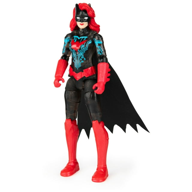 Batman 4-inch Batwoman Action Figure with 3 Mystery Accessories, for ...