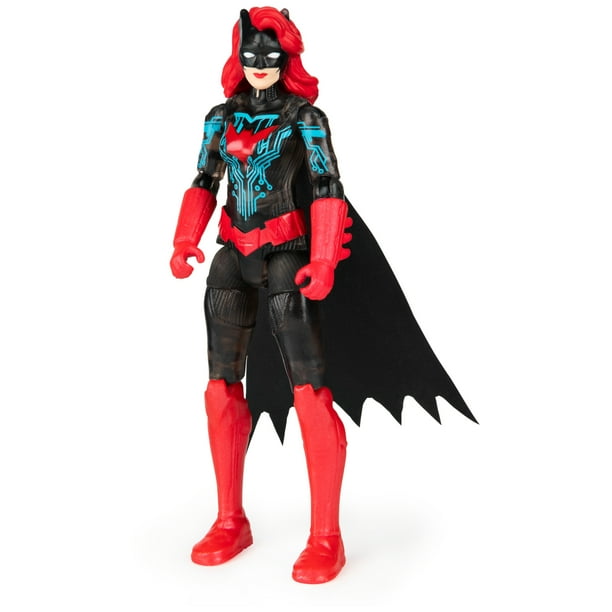 Batman 4-inch Batwoman Action Figure with 3 Mystery Accessories, for ...