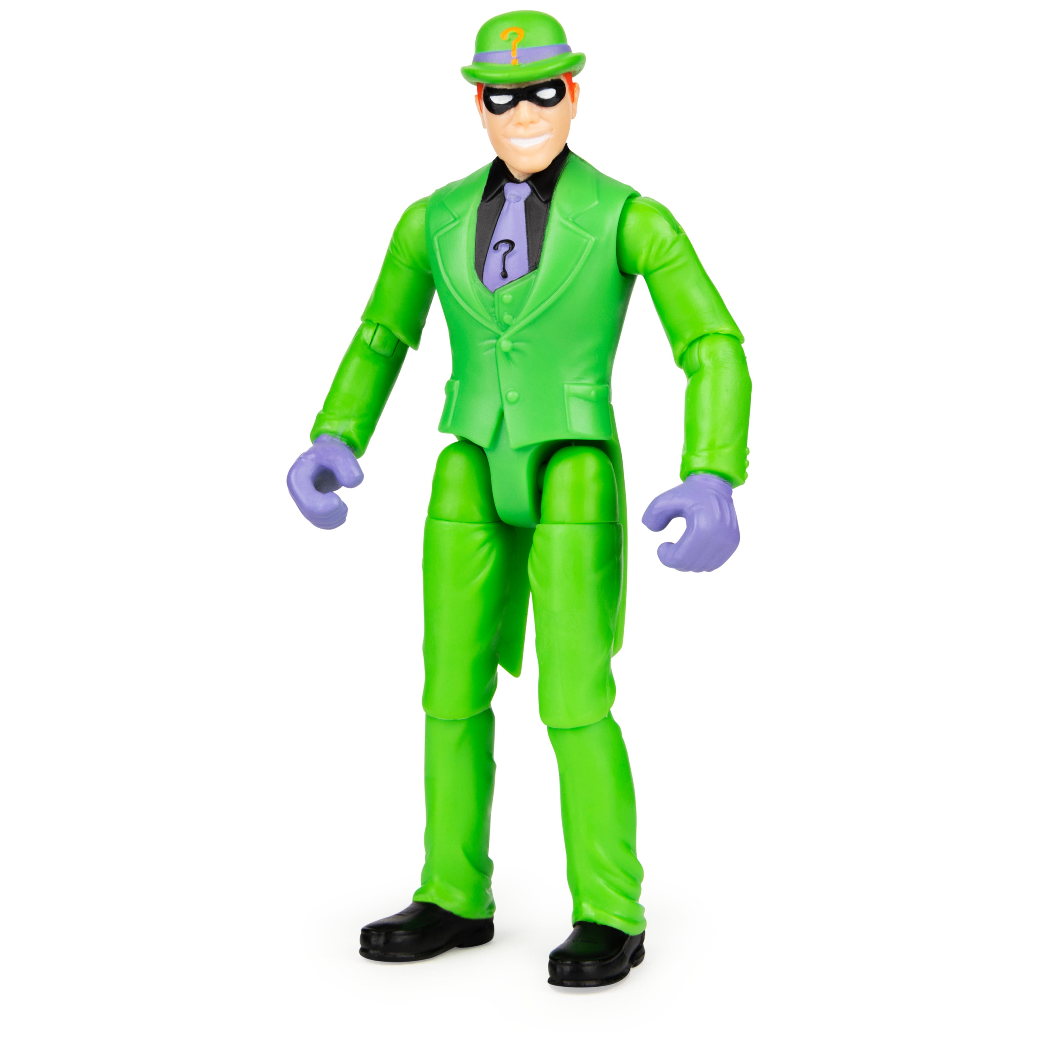 Batman 4 inch The Riddler Action Figure with 3 Mystery Accessories