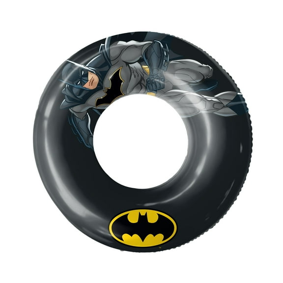 Batman 40" Inflatable Pool Ring Float for Pool, Beach, Lake Water Play, Ages 8+