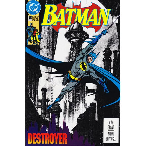 Batman #474 VF ; DC Comic Book