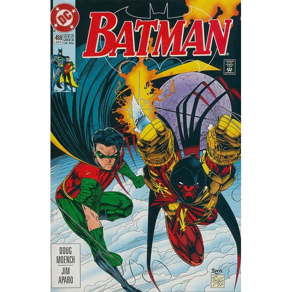 Batman #488 VF ; DC Comic Book