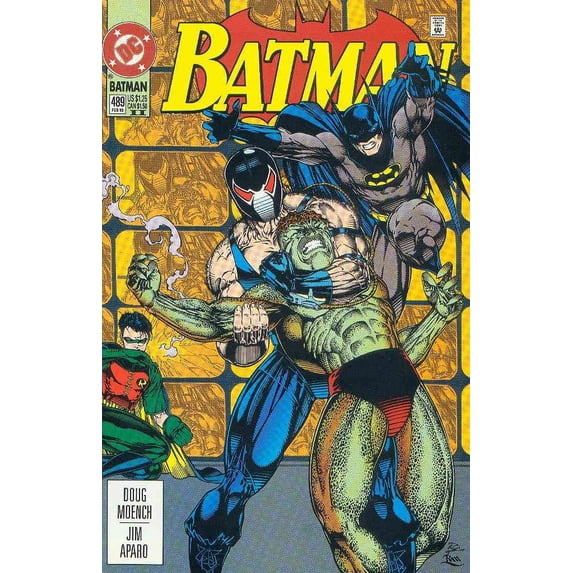 Batman #489 (2nd) VF ; DC Comic Book