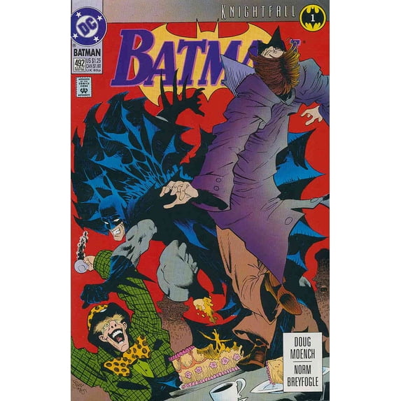 Batman #492 VF ; DC Comic Book
